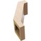 Ekena Millwork 5-inch W x 8-inch D x 12-inch H Burlington Rough Cedar Woodgrain TimberThane Knee Brace, Primed BRCUR05X08X12BURRCPR - alternate 6